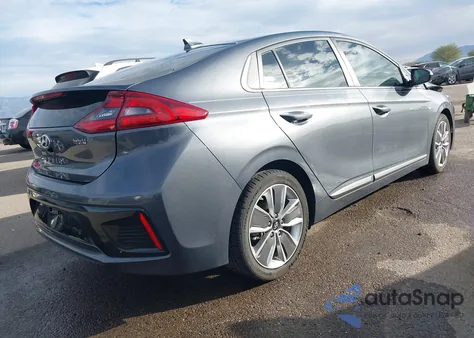 2019 Hyundai Ioniq Hybrid Limited from USA, damaged, VIN KMHC05LC8KU124623